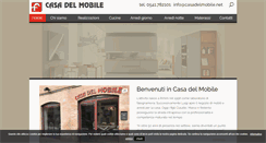 Desktop Screenshot of casadelmobile.net